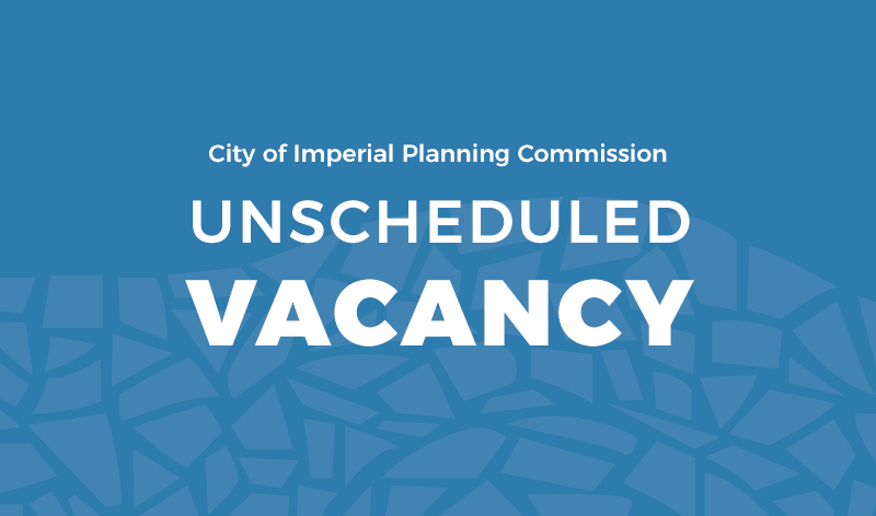 PC Unscheduled Vacancy 0724