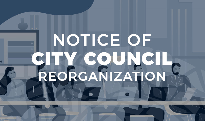 City Council Reorganization 2024