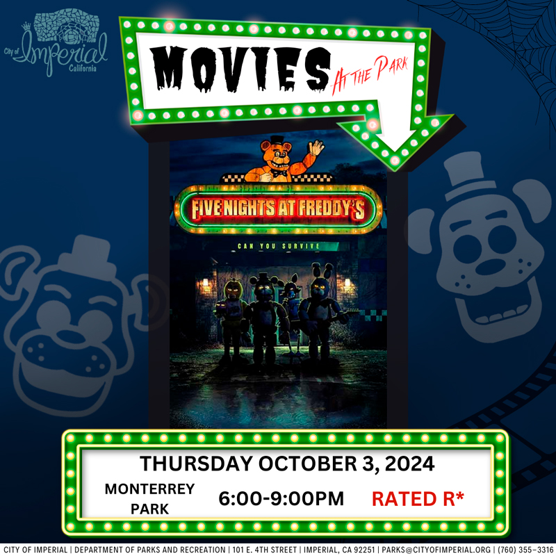 Movies at the Park - October 2024