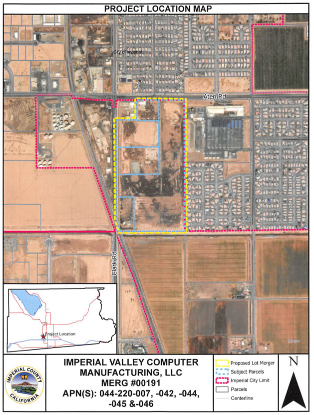 Imperial County Large-Scale Data Center Location