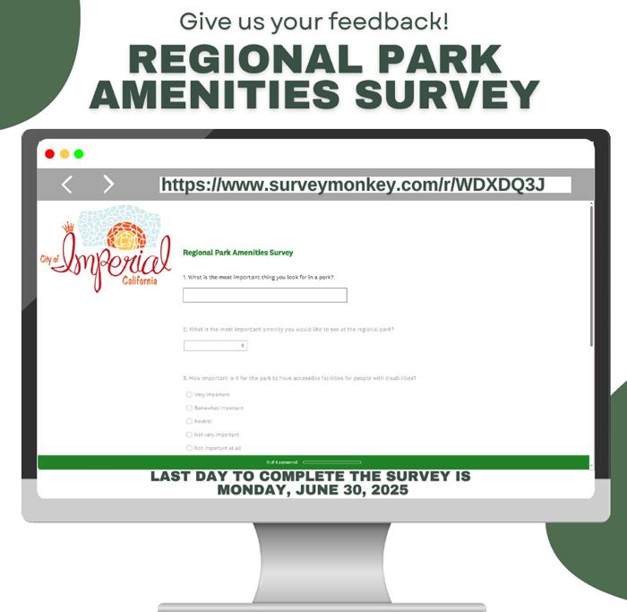 Regional Park Amenities Survey