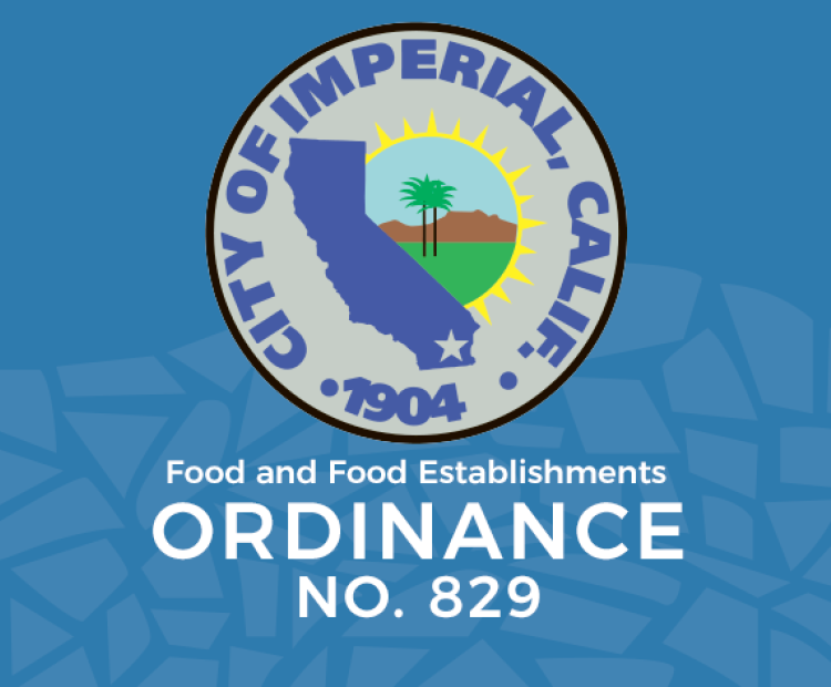 Ordinance No. 829